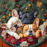 Snub Nose Delight | Quilted Christmas Tree Skirt