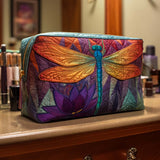 Sparkling Stream | Quilted Makeup Bag