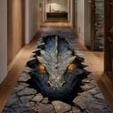 Stone Gaze Dragon | Runner Rug