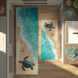 Wave Journey Non Slip | Kitchen Rug