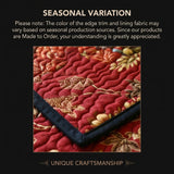 Black and Gold Cat | Quilted Placemat