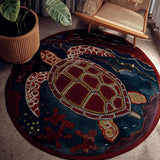 Wise Voyager Circular Area Rug | Round Rug
