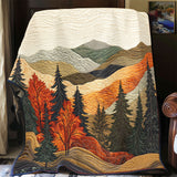 Mountain View WY2312042CL | Quilted Blanket