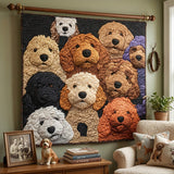 Doodle Dog | Quilted Blanket