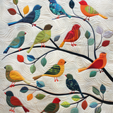 Birds | Quilted Blanket