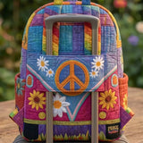 Hippie Van | Quilted Backpack