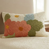 Retro Daisy | Quilted Cushion Cover