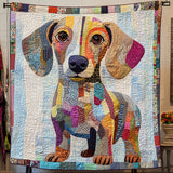 Dachshund WU1510005CL | Quilted Blanket