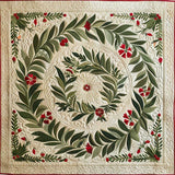 Evergreen Wreath | Quilted Blanket