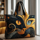 Enigmatic Cat | Handcrafted Bag
