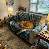 Turquoise Mesa | Quilted Sofa Cover