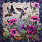 Hummingbirds | Quilted Blanket