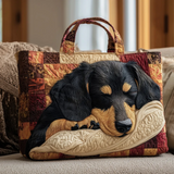 Quilted Teckel | Handcrafted Bag