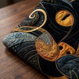 Enigmatic Cat | Handcrafted Bag