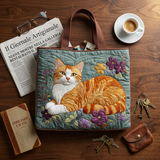 Red Cat Quilted | Handcrafted Bag