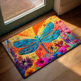 Vibrant Meadow Glow Entrance Mat | Doormat