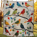 Birds | Quilted Blanket