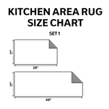 Feathered Crown | Kitchen Rug