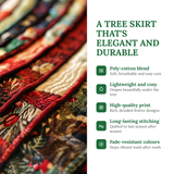 Violin Sonata | Quilted Christmas Tree Skirt